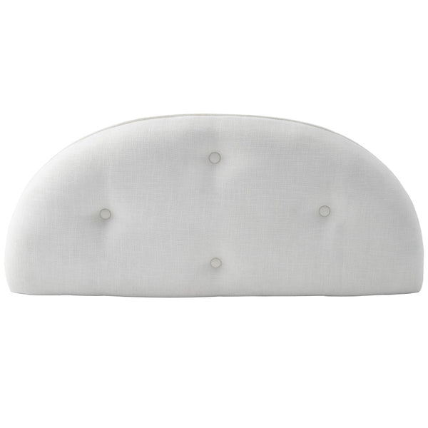 Homeroots Modern Mirrored Crescent Bench  Solid And Manufactured Wood 389200