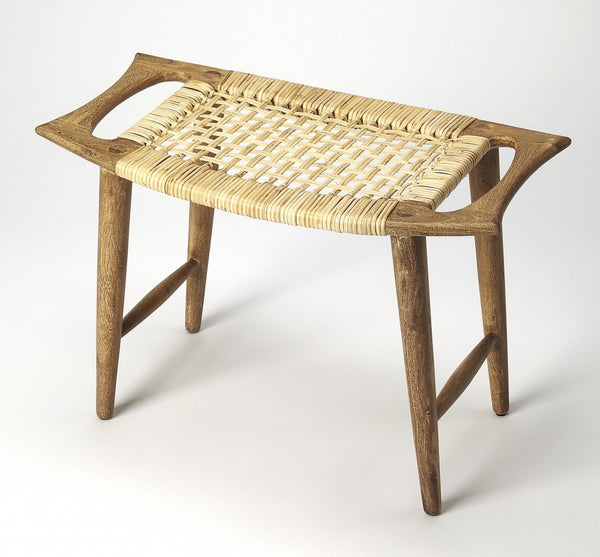 Homeroots 26" Brown Ottoman   389207