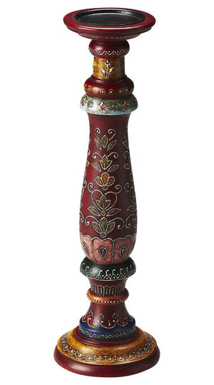 Homeroots Hand Painted Candle Holder   389234