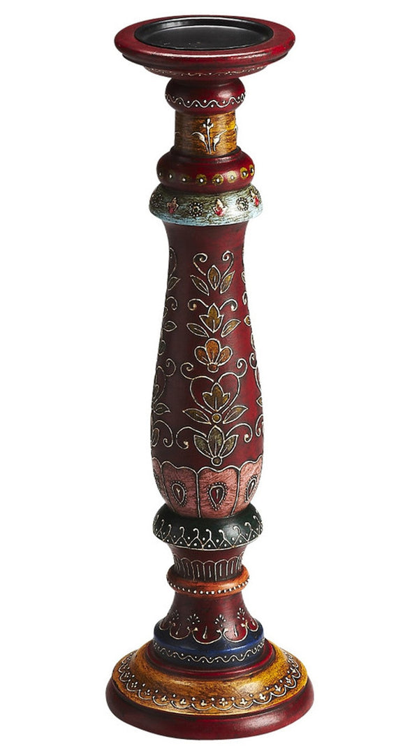 Homeroots Hand Painted Candle Holder   389234