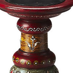 Homeroots Hand Painted Candle Holder   389234