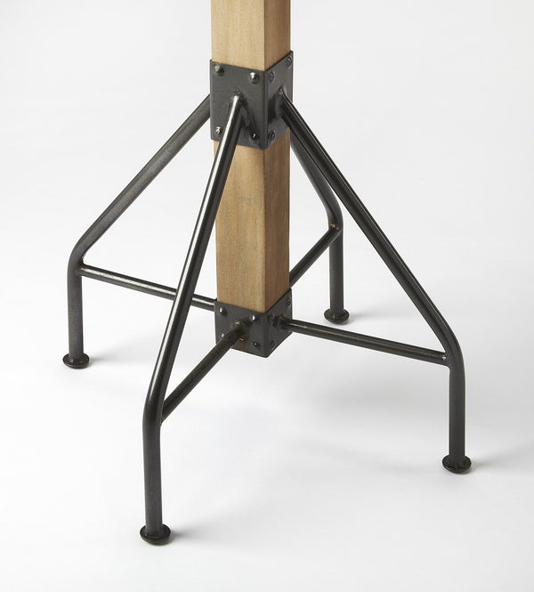 Homeroots Logan Square Rustic Brown Coat Rack Tree  Iron 389253