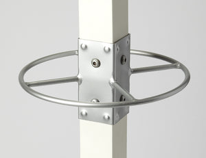 Homeroots Logan Square White & Silver Coat Rack Tree  Iron 389254