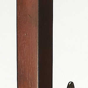 Homeroots Webster Antique Cherry Coat Rack Tree  Wood 389260