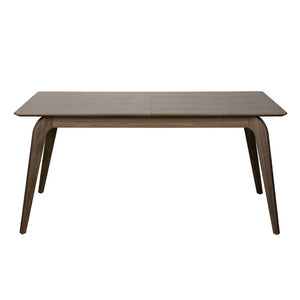 EuroStyle Lawrence Extendable Dining Table Solid Wood Butterfly Leaf Seats 8 FSC Certified Walnut 38934WAL