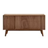 EuroStyle Lawrence 59" Sideboard American Walnut 38936WAL