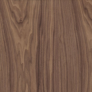 Haldis Rectangle Table – Elegant White Ceramic Glass Top with Walnut Frame for Versatile Use