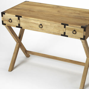 Homeroots Natural Mango Writing Desk   389443