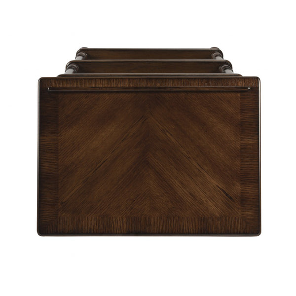 Homeroots 24" Brown Standing Desk   389446