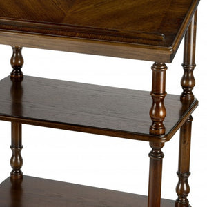 Homeroots 24" Brown Standing Desk   389446