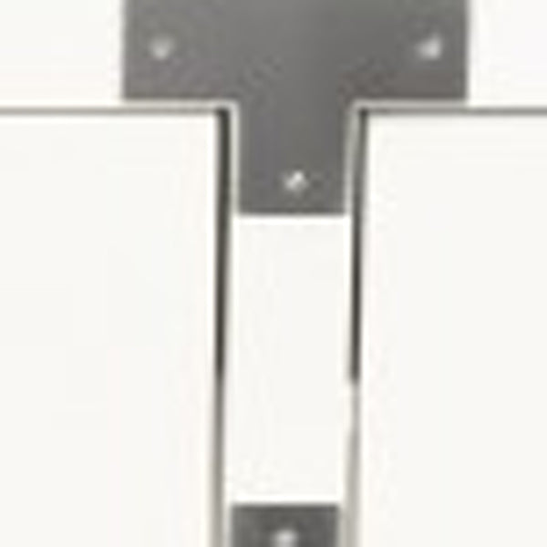 Homeroots 46" White Solid Wood Writing Desk With Three Drawers   389448