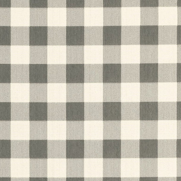HomeRoots 5' Indoor Outdoor Area Rug - Chic Gray and Ivory Design for Durable Style in Any Space Grey/ Ivory 6'7" x 9'6" 389527