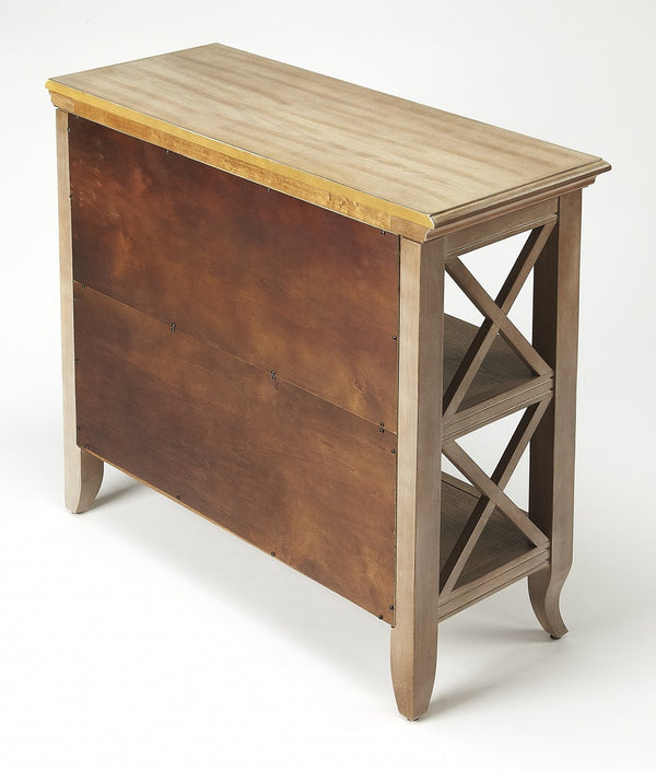 Homeroots 30" Brown Two Tier Standard Bookcase   389556