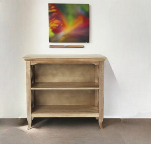 Homeroots 30" Brown Two Tier Standard Bookcase   389556