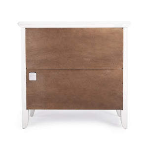 Homeroots 30" White Two Tier Standard Bookcase   389557