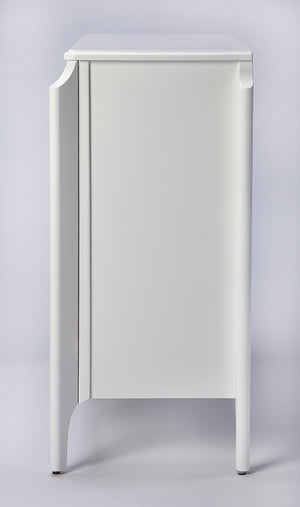 HomeRoots 30" White Wood Bookcase – Versatile Storage Solution for Living Rooms, Offices & Modern Décor Styles 389567