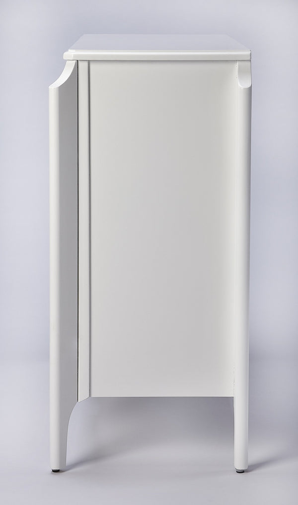 HomeRoots 30" White Wood Bookcase – Versatile Storage Solution for Living Rooms, Offices & Modern Décor Styles 389567