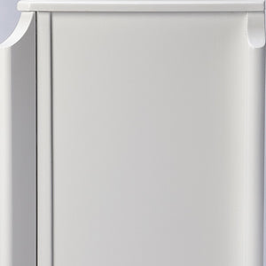 HomeRoots 30" White Wood Bookcase – Versatile Storage Solution for Living Rooms, Offices & Modern Décor Styles 389567