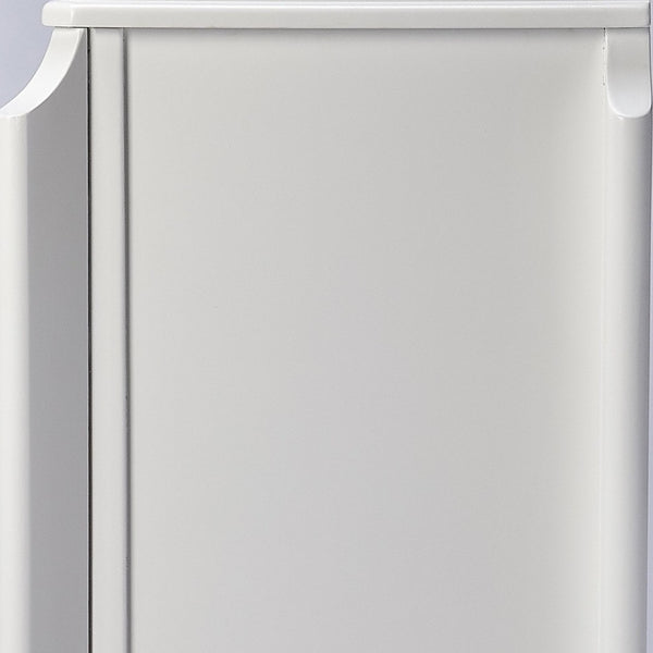 HomeRoots 30" White Wood Bookcase – Versatile Storage Solution for Living Rooms, Offices & Modern Décor Styles 389567