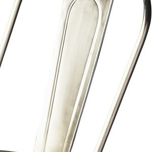 Homeroots 20" Silver Iron Side Chair   389590