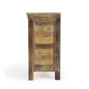 Homeroots 16" Modern Rustic Three Drawer Accent Chest  Manufactured Wood 389701