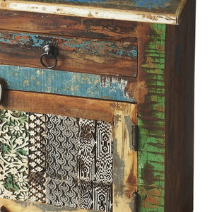 HomeRoots 18" Brown Accent Chest - Stylish Storage Solution with Drawer & Cabinet for Any Room Decor! 389703