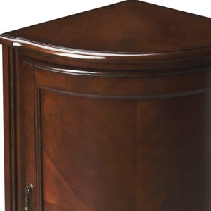 HomeRoots 23" Dark Brown Accent Cabinet – Stylish Storage Solution with Durable Design for Home Décor Upgrade 389715