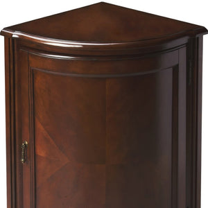 HomeRoots 23" Dark Brown Accent Cabinet – Stylish Storage Solution with Durable Design for Home Décor Upgrade 389715