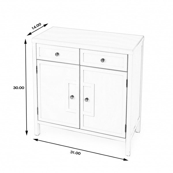 HomeRoots Imperial Coffee Console Cabinet – Modern Minimalist Design with Rich Dark Finish & Ample Storage Space 389747