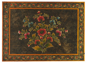 Homeroots 18" Dark Brown Solid Wood Frame Accent Cabinet With Two Drawers  Wood 389768