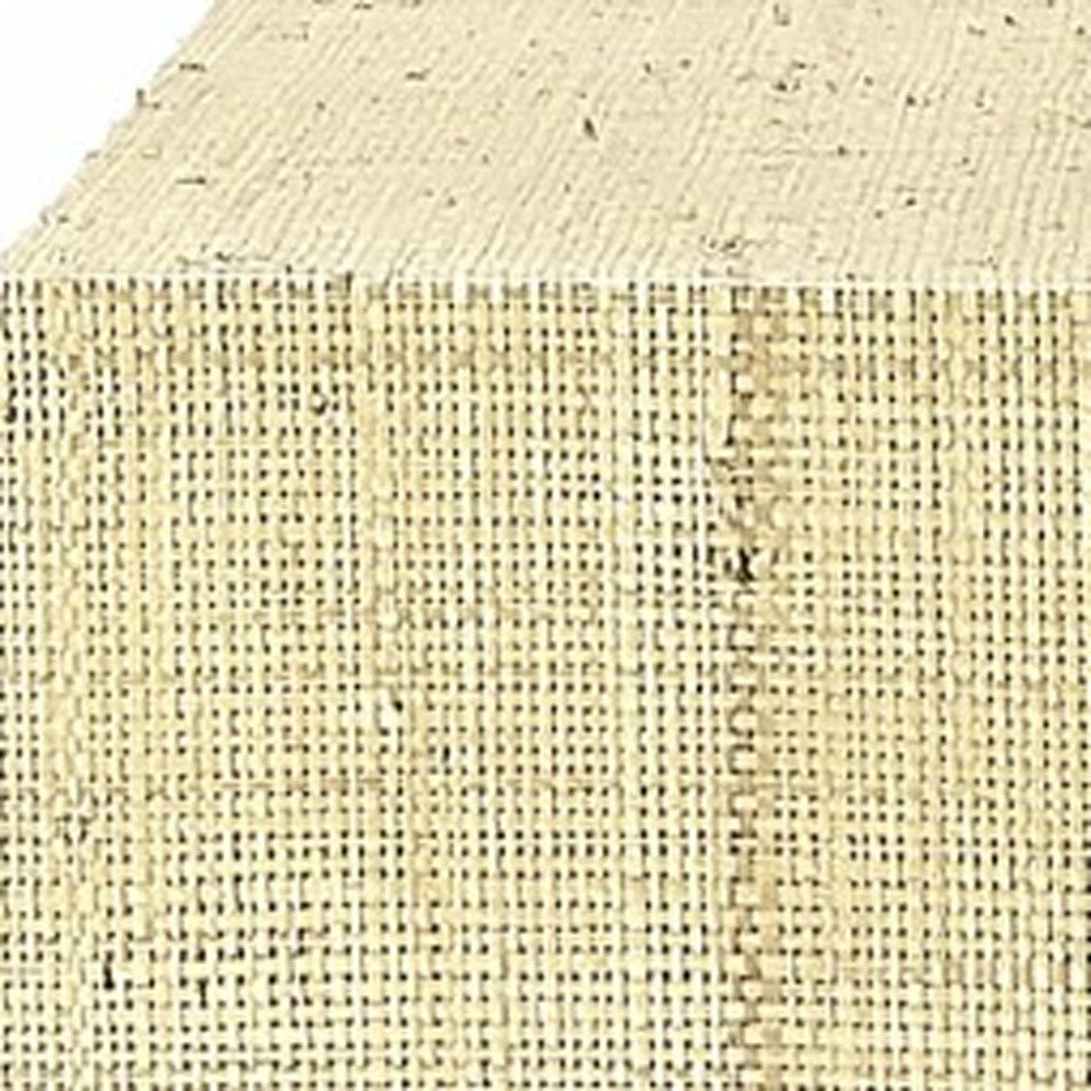 Homeroots 34" Beige Manufactured Wood Four Drawer Chest  Manufactured Wood 389804