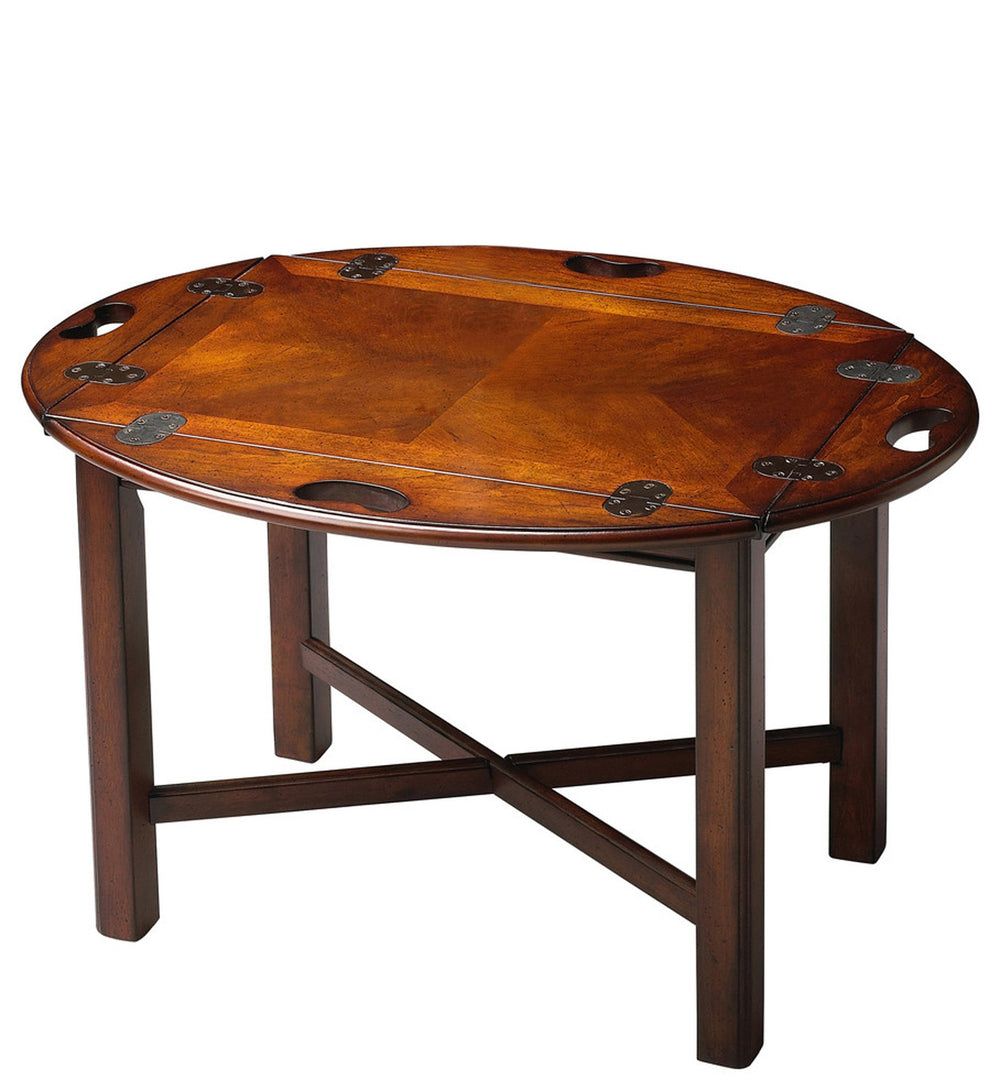 Homeroots Traditional Cherry Table   389889