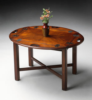 Homeroots Traditional Cherry Table   389889