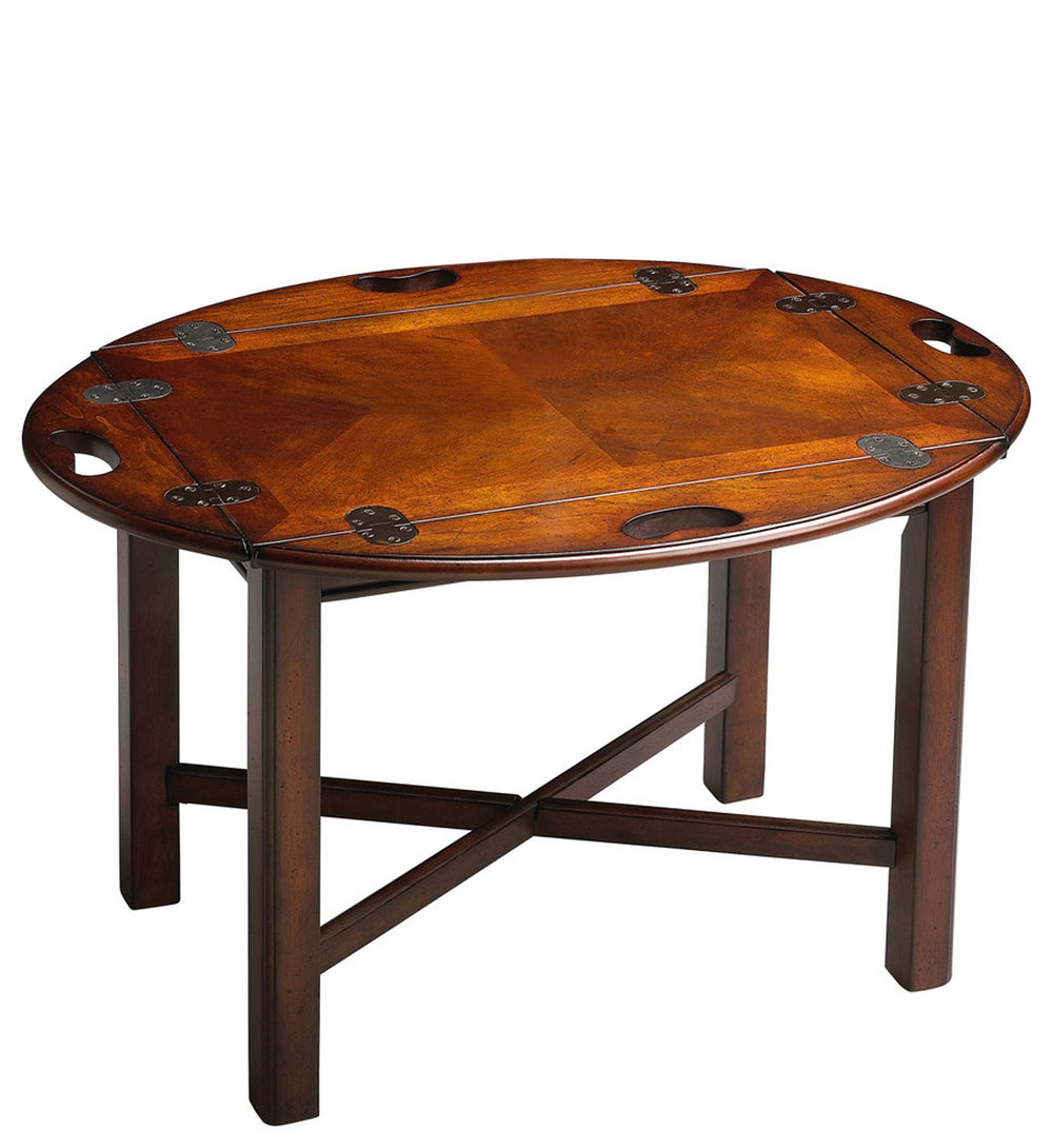Homeroots Traditional Cherry Table   389889