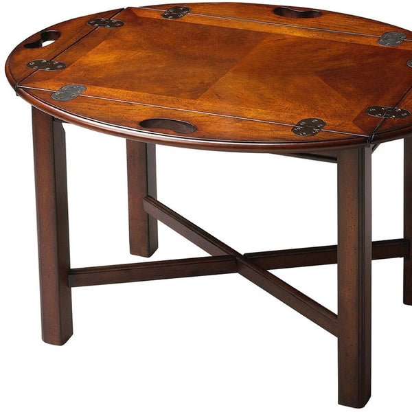 Homeroots Traditional Cherry Table   389889