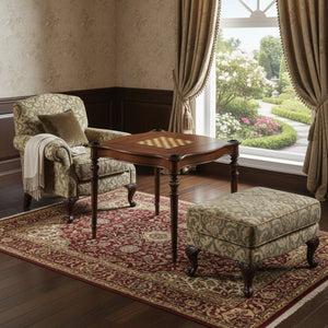 HomeRoots 32" Brown Solid Wood Square Coffee Table - Timeless Design for Living Room, Office & Game Nights 389893