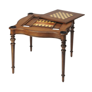 HomeRoots 32" Brown Solid Wood Square Coffee Table - Timeless Design for Living Room, Office & Game Nights 389893