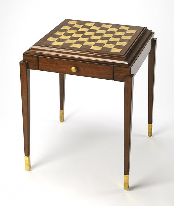 Homeroots Antique Cherry Game Table   389894