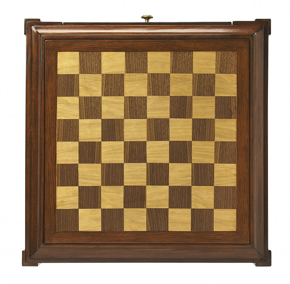 Homeroots Antique Cherry Game Table   389894