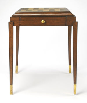 Homeroots Antique Cherry Game Table   389894