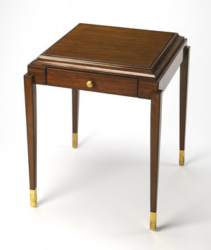 Homeroots Antique Cherry Game Table   389894