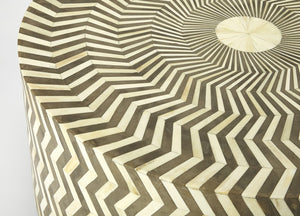 Homeroots Bone Inlay Coffee Table   389897