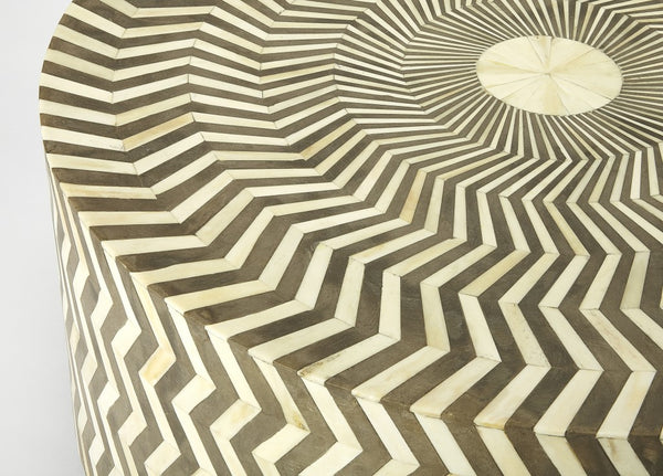 Homeroots Bone Inlay Coffee Table   389897