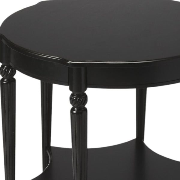 HomeRoots 28" Brown Wood Round Coffee Table with Stylish Shelf – Perfect for Modern & Traditional Spaces! 389908
