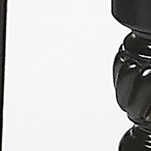 Homeroots Black Licorice Accent Table   389908