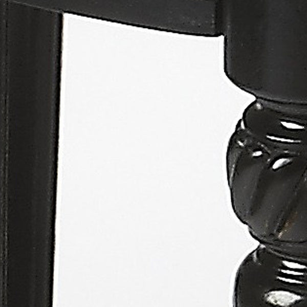 Homeroots Black Licorice Accent Table   389908