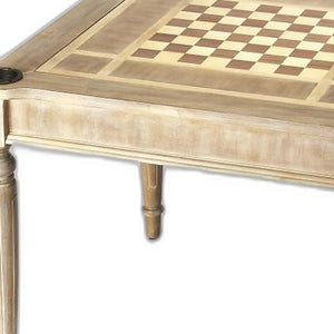 Homeroots 36" Gray Wood Square Coffee Table   389914