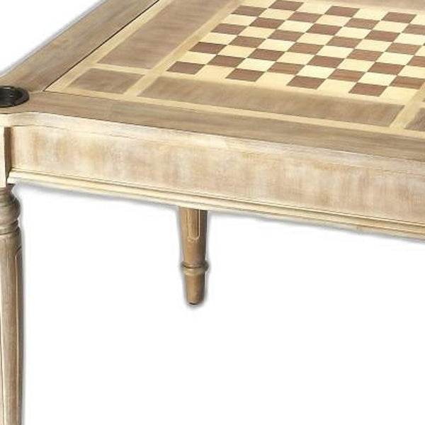 Homeroots 36" Gray Wood Square Coffee Table   389914