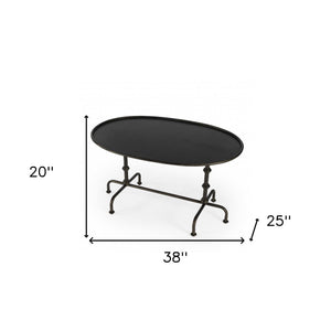 Homeroots Metal Coffee Table   389915