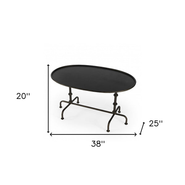 Homeroots Metal Coffee Table   389915